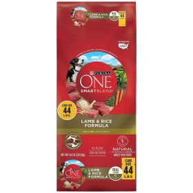 Purina ONE SmartBlend Natural Lamb and Rice Formula Adult Dry Dog Food (44 lbs.)