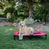 Elevated Pet Bed, Red, X-Large, 48"L