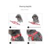 Dog Leash Two-color Machine Woven Nylon Handle Round Rope Pockmark Pet Chest Back Collar Pet Supplies