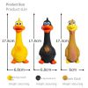 Pet Latex Bite Toy Grows Strangely Standing Chicken Big Mouth Duck Latex Sounding Bite Resistant Dog Toy